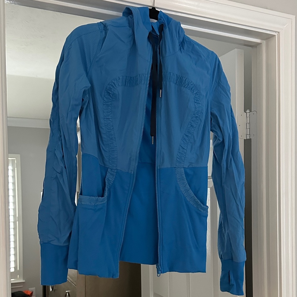 lululemon athletica Blue Utility Jacket